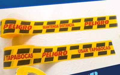 CINTA DE BIOSEGURIDAD O SEÑALIZACIÓN: «PELIGRO».